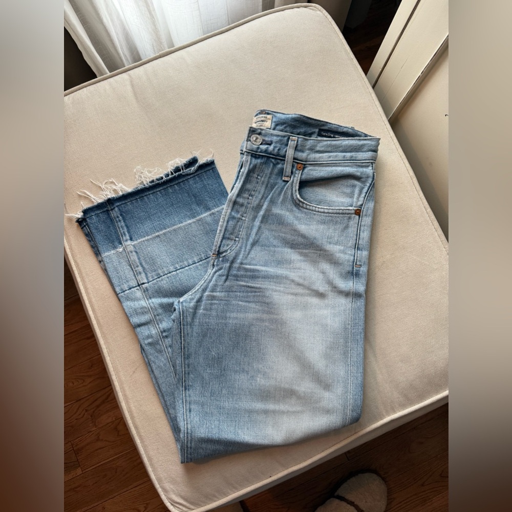 Citizens of Humanity Cora Crop Undone Hem